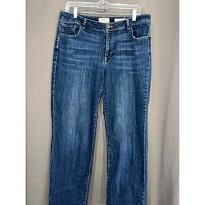 LOGO by Lori Goldstein Women’s Jeans Size 12 Medium Boyfriend jeans